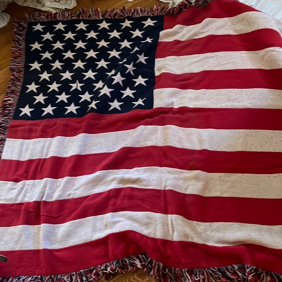 Other - American flag mini afghan